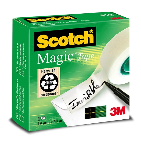 Nastro Adesivo 3M Trasparente Magic 19 mm x 33 mt