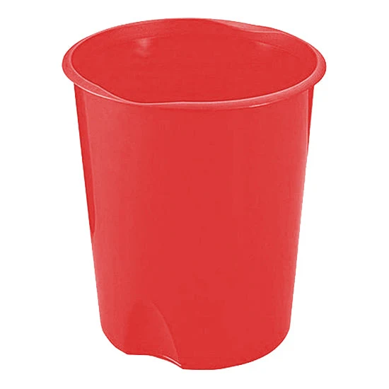 Cestino Fellowes Gettacarta Chiuso Lt16 Traslucente Rosso