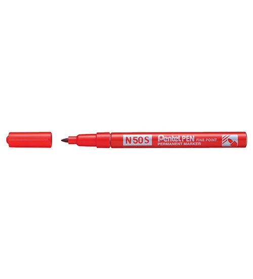 Pennarello Marcatore Pentel N50S Rosso