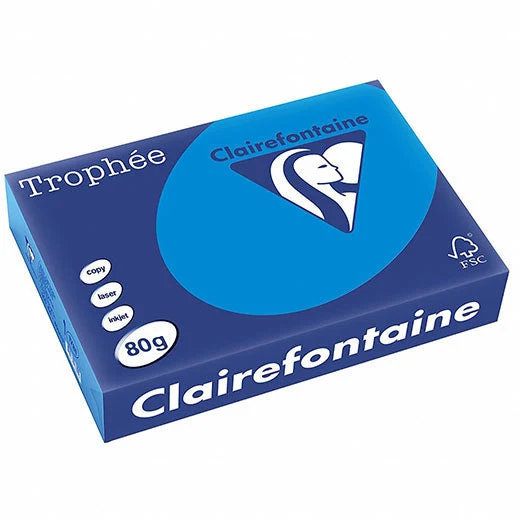 Risma Clairefontaine Trophe A4 G80 Ff500 Turchese