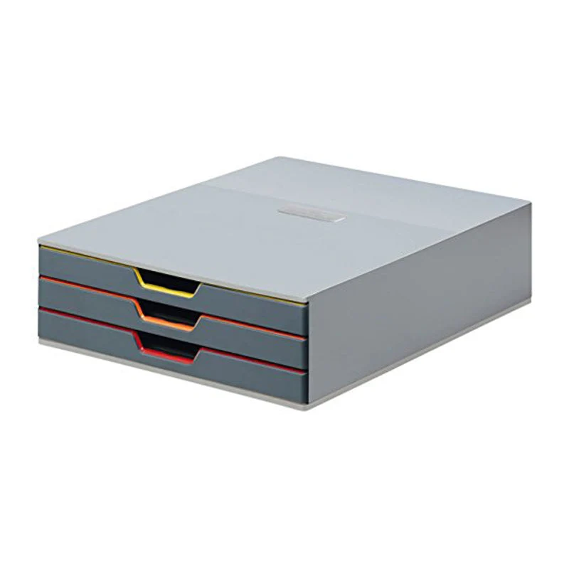 Cassettiera Durable a 3 Cassetti 28,0 x 9,5 x 35,6 cm