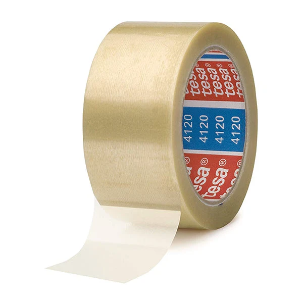 Nastro Adesivo Tesa in PVC Trasparente 50 mm x 66 mt - 6 pezzi