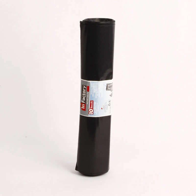 Sacchi Nettezza 80X110 70My G100 Cf.10 Neri