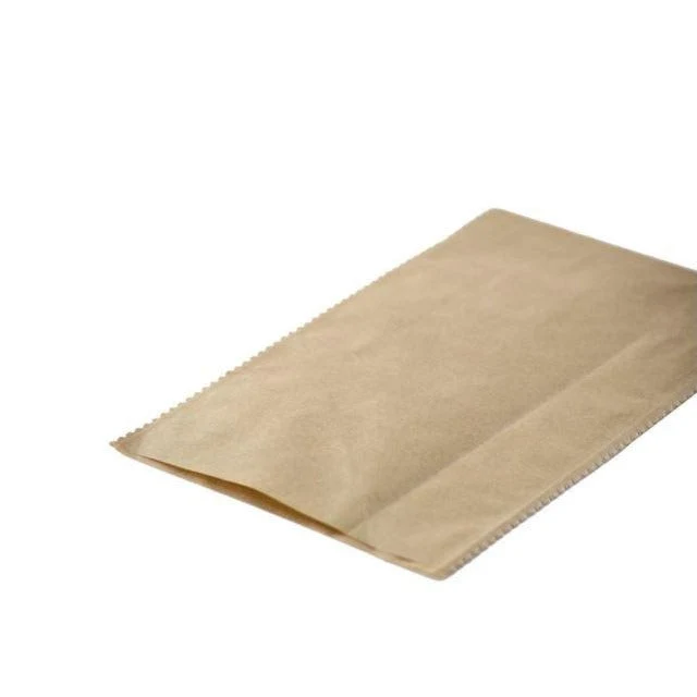 Sacchetti Carta Idrorepellenti Fondo Piatto 25 x 40 cm Avana - 50 pezzi