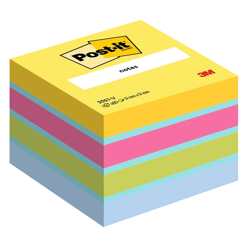 Cubo Post-It® 5051U 51 x 51 mm - 400 Foglietti