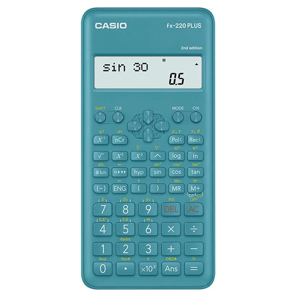 Calcolatrice Tascabile Casio Fx-220S Plus Doppia Riga Scientifica