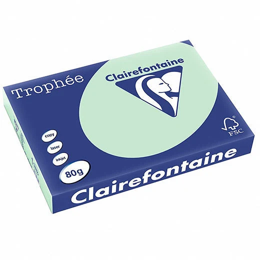 Risma Clairefontaine Trophe A3 G80 Ff500 Verde