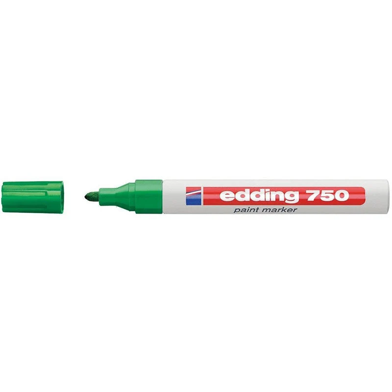 Pennarello Marcatore Edding 750 Punta Conica Mm.2 Verde