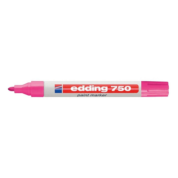 Pennarello Marcatore Edding 750 Punta Conica Mm.2 Rosa