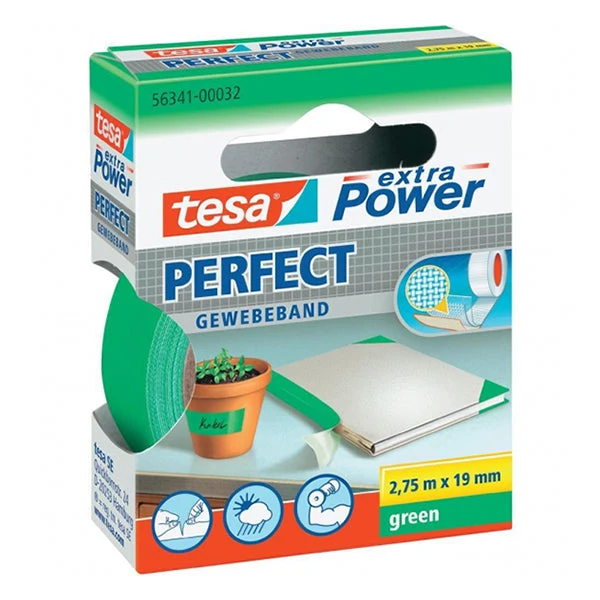 Nastro Adesivo Tesa Bord Tela 19X2,70 Verde