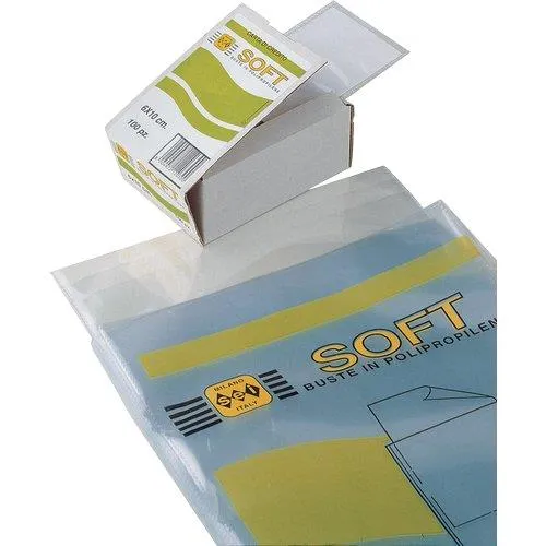 Busta apertura a U in PP soft A5