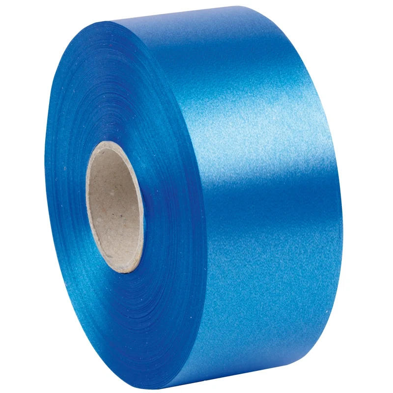 Nastro per Decoro Feste Blu 50 mm x 100 mt
