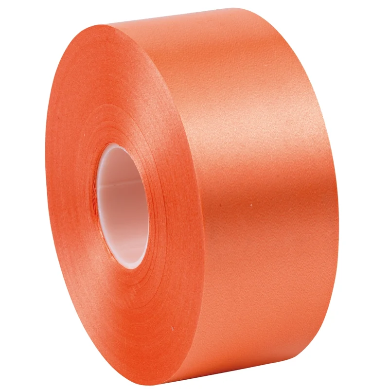 Nastro per Decoro Feste Arancio 50 mm x 100 mt
