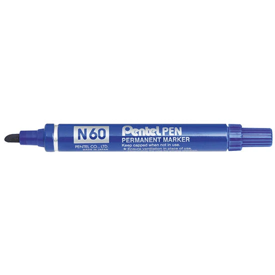 Pennarello Marcatore Pentel N60 Blu