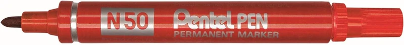 Pennarello Marcatore Pentel N50 Rosso