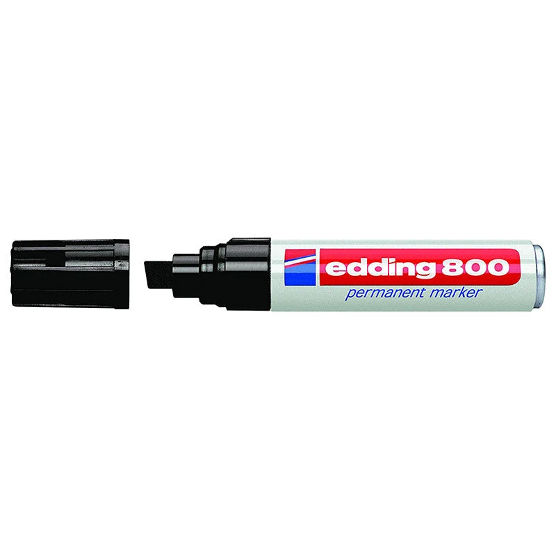 Pennarello Marcatore Edding 800 Punta Scalpello 4-12 Nero