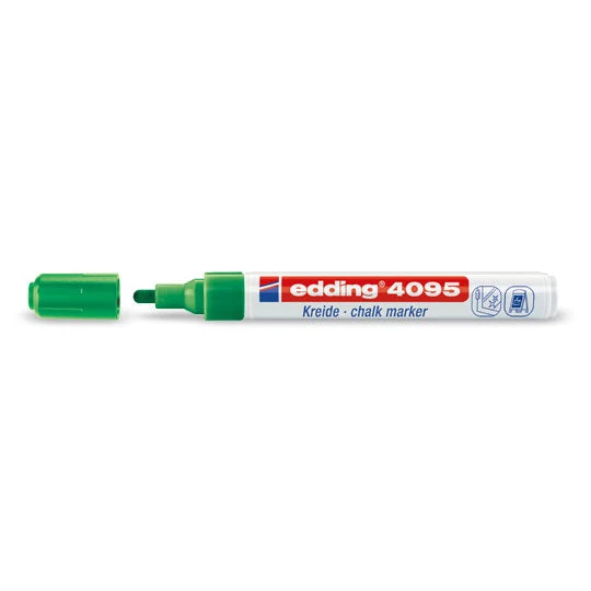 Pennarello Marcatore Edding Window 4095 Gesso Liquido Verde