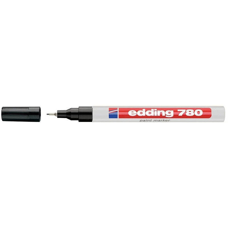 Pennarello Marcatore Edding 780 Punta Sintetica 0,8 Nero