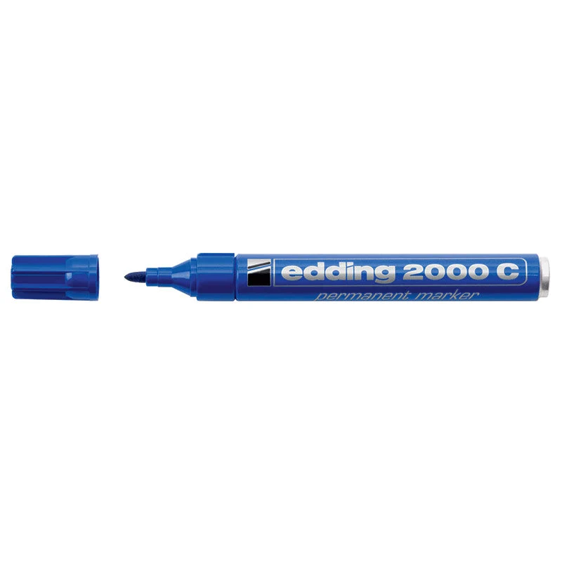 Pennarello Marcatore Edding 2000 Punta Conica Mm 1,5 Blu