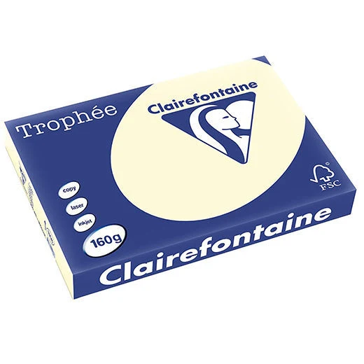 Risma Clairefontaine Trophe A3 G160 Ff250 Crema