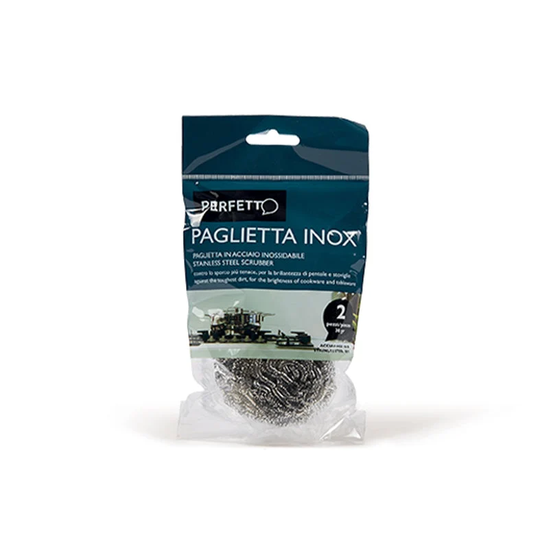 Paglietta Mister Inox Perfetto - 2 pezzi