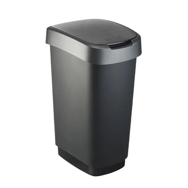 Pattumiera Rotho con coperchio 50 LT