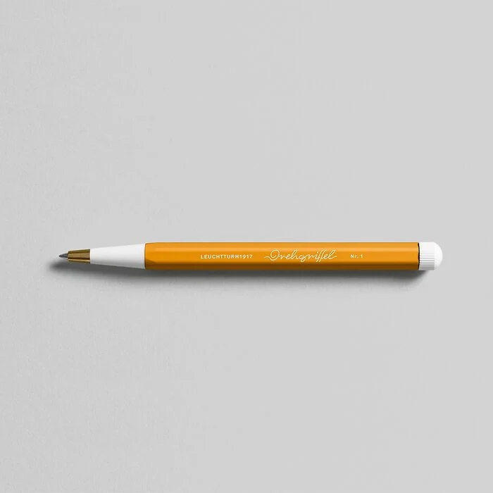 Penna Gel Leuchtturm 1917 Drehgriffel con Fusto Rising Sun e Inchiostro Nero