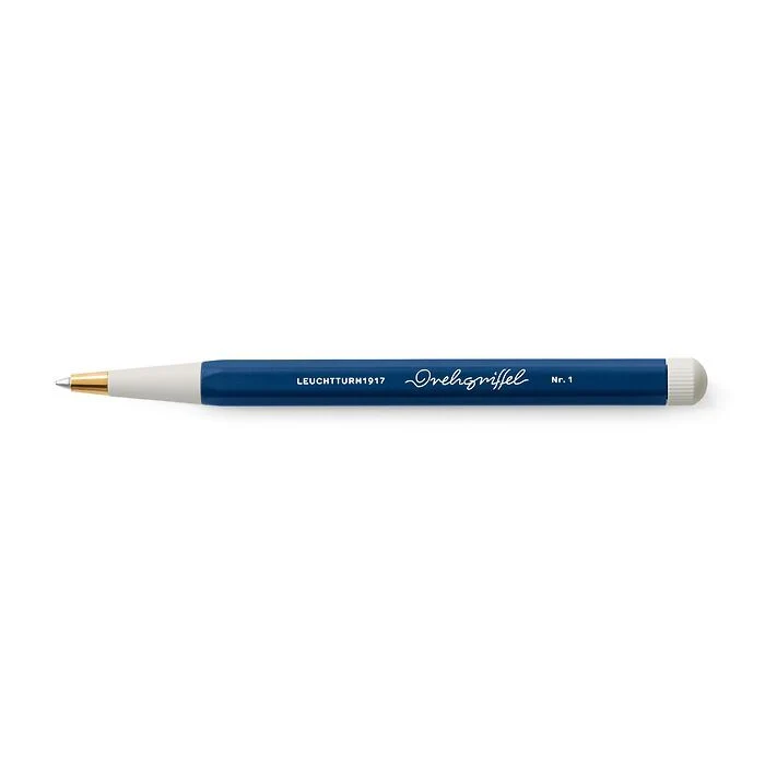 Penna Gel Leuchtturm 1917 Drehgriffel con Fusto Navy e Inchiostro Nero