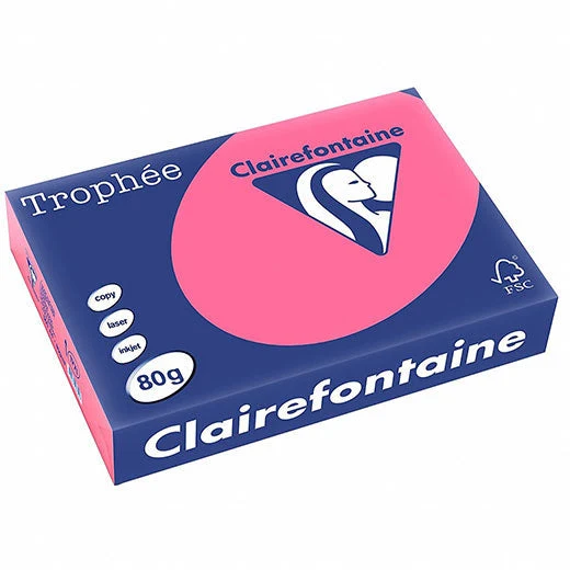 Risma Clairefontaine Trophe A4 G80 Ff500 Fucsia