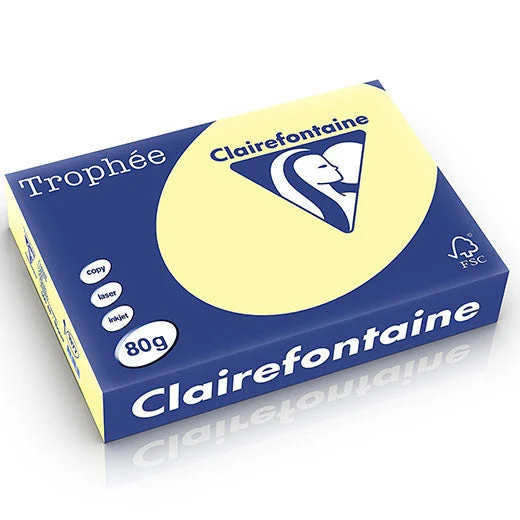 Risma Clairefontaine Trophe A4 G80 Ff500 Giallo