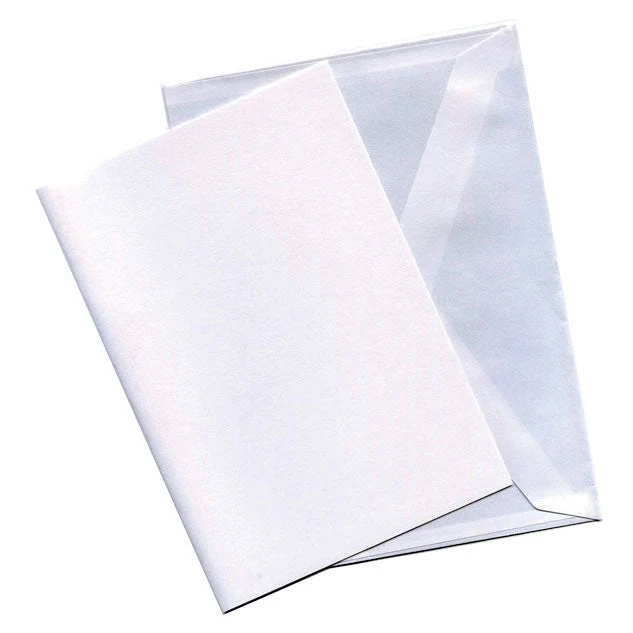 Set Buste + Bigliettini in Carta Bianco 9 x 14 cm - 100 pezzi