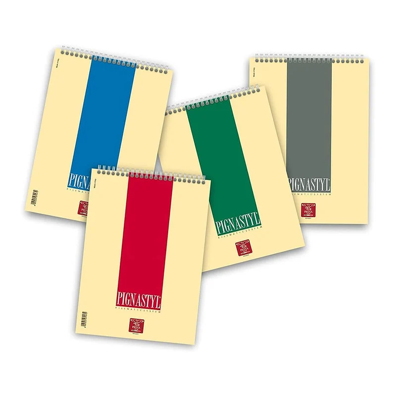 Blocco Spirale Pigna Liberty a Quadretti 5 mm / 8 x 12 cm / 60 Fogli