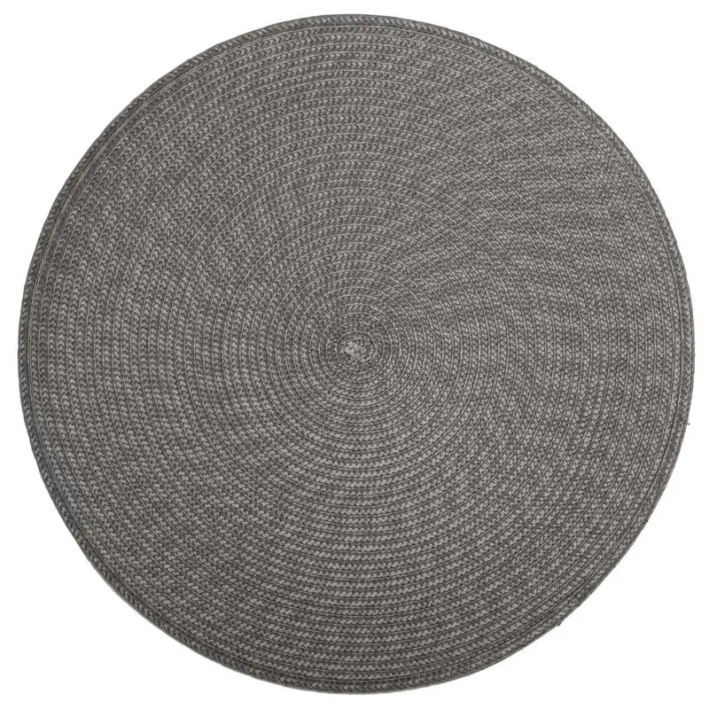Tovaglietta Intrecciata in PP Grigio 38 cm
