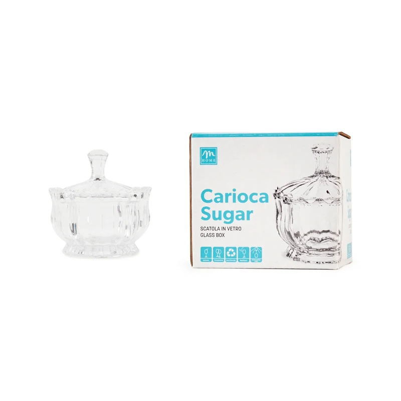Vaso Stella in Vetro Trasparente 10 x 10 cm