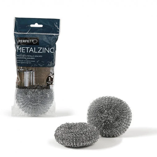 Spugna Zincata Perfetto Blister 2 Pezzi