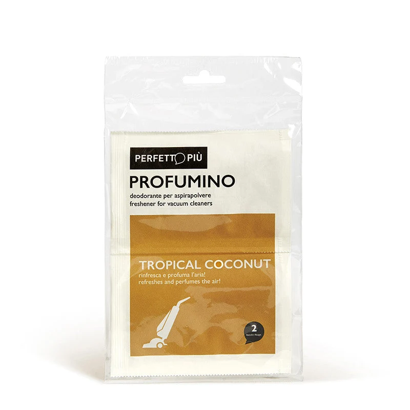 Deodorante Profumino per Aspirapolvere Tropical Cocco - 2 pezzi