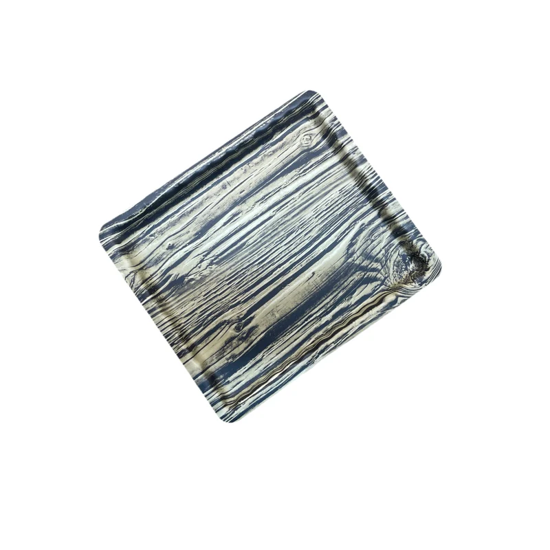 Vassoio hobo effetto legno Marrone - 204HB