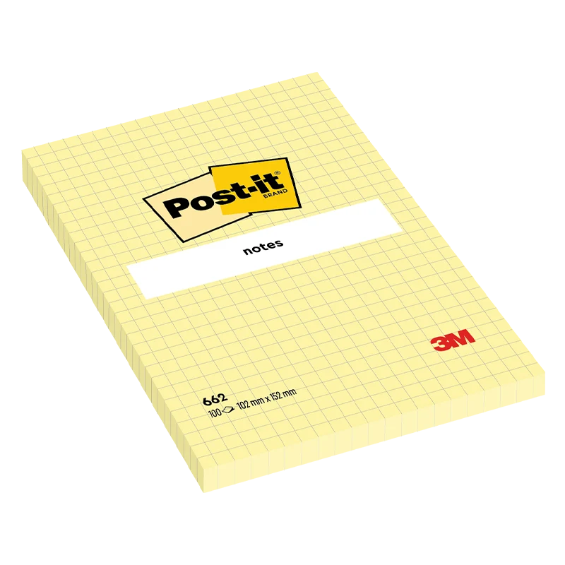 Blocco 3M Post-It 102X152 Quadretto