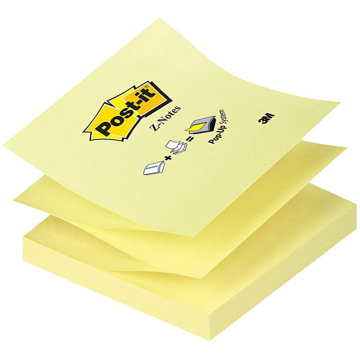 Blocco 3M Post-It 76X76 Fisarmonica Canary