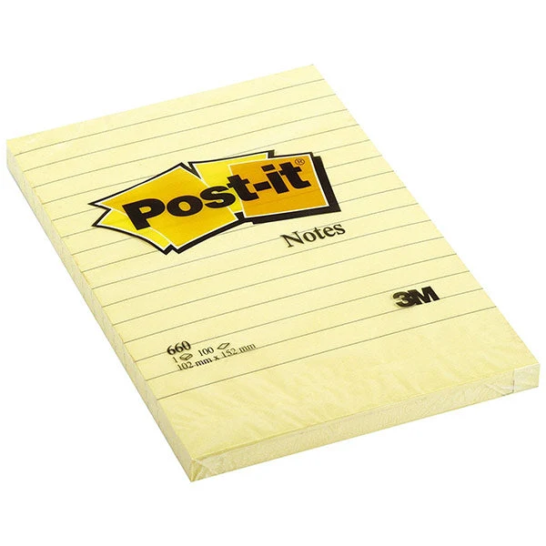 Blocco 3M Post-It 102X152 Rigato