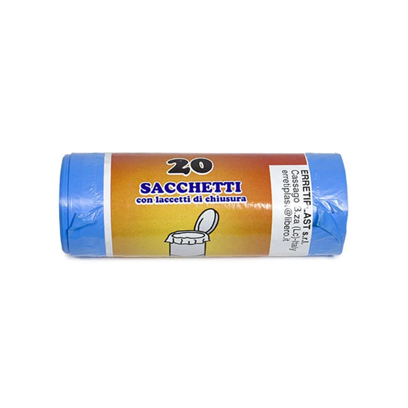 Sacchi Pattumiera Azzurro 50 x 60 cm - 20 pezzi