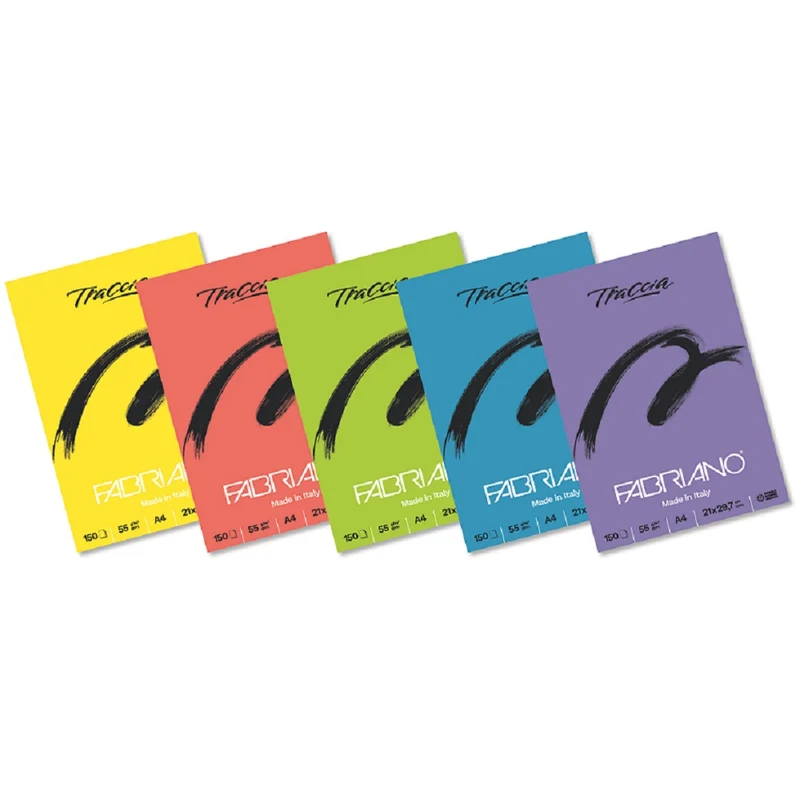 Blocco Traccia Fabriano A4 150 Fogli 55gr