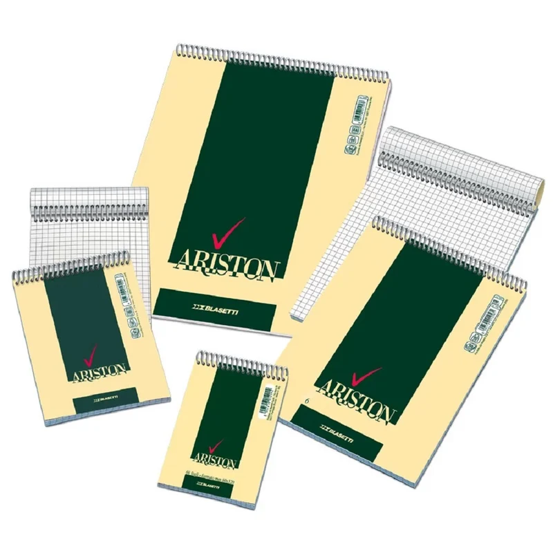 Blocco Note a Spirale Ariston Blasetti 5 mm