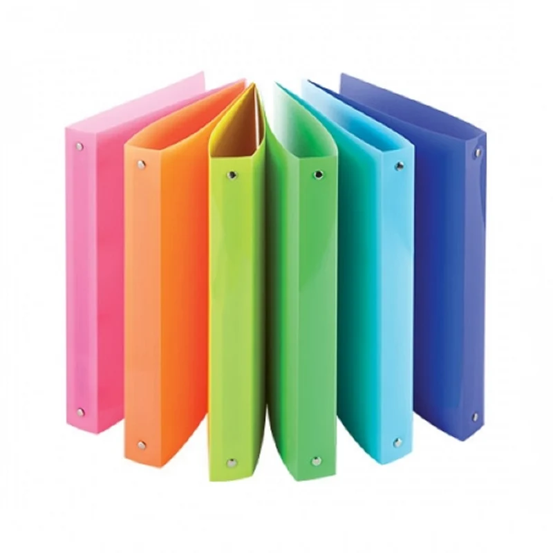 Copertina Anelli D.30 Fluo A4 Polipropilene