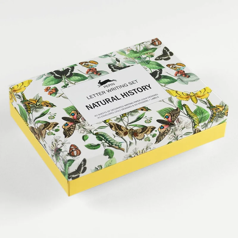 Cofanetto Carta da Lettere A5 Pepin Natural History con Buste