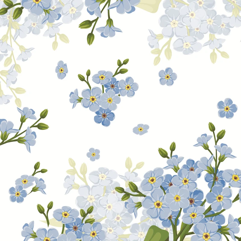 Tovaglioli in Carta Riciclata a 2 Veli New Bloem 24 x 24 cm - 20 pezzi