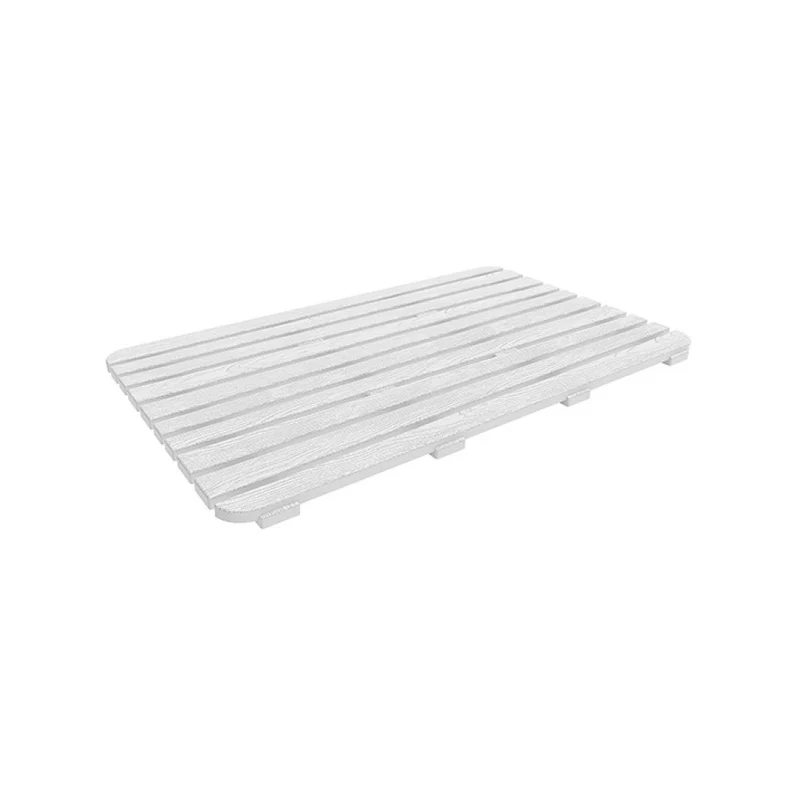 Pedana Doccia Woody 50x80cm Bianca