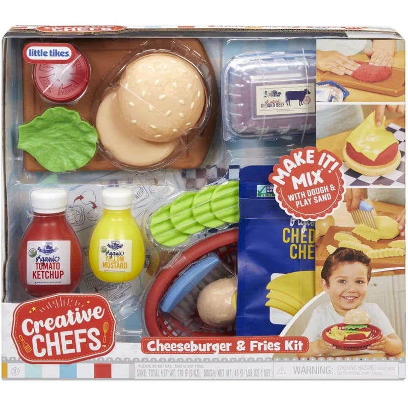 Creative Chef Cheeseburger Con 22 Accessori