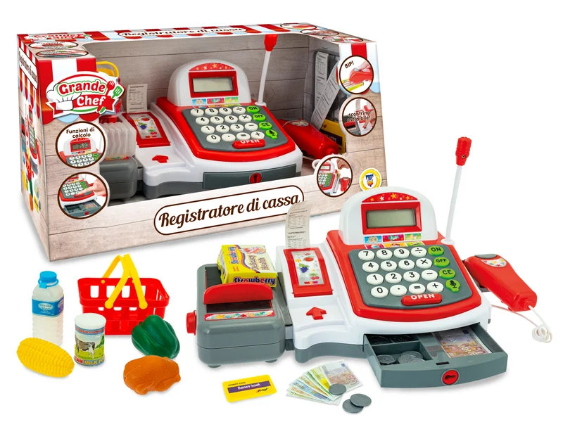 Registratore Di Cassa Con Scanner E Scontrino