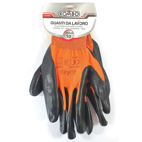 Guanti Da Lavoro Nitrile Tg.10